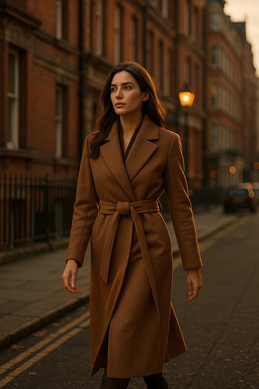 Samia | Custom-Fit Wool Wrap Coat