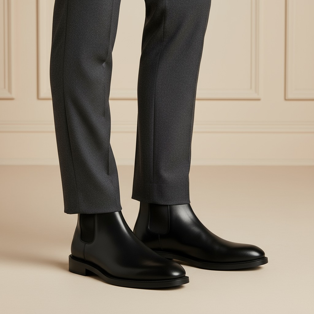 – Men's Suede Chelsea Boots | Premium Slip-On Design for Versatile Style