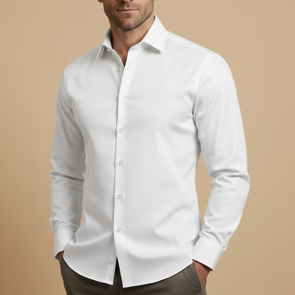 Men's Dress Shirt | Soft Fabric & Classic Fit