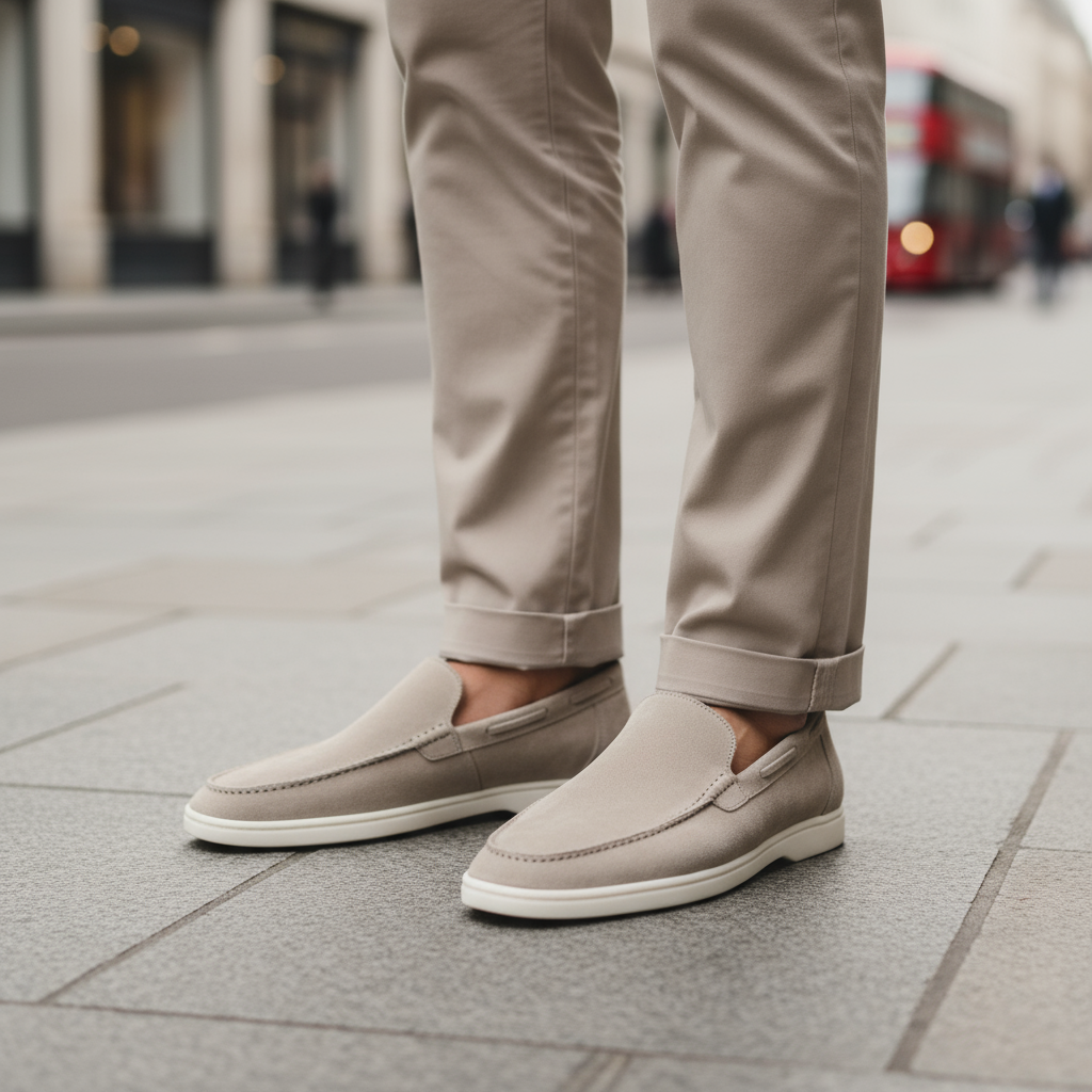 Men's Slip-On Loafers | Soft Suede Comfort