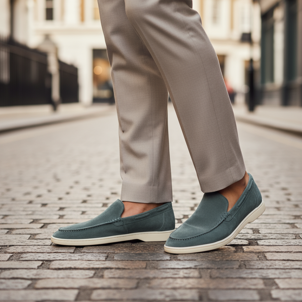 Men's Slip-On Loafers | Soft Suede Comfort