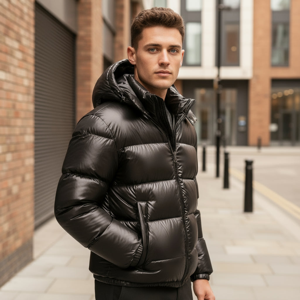 Men's Lightweight Puffer Jacket | Premium Insulation & Water-Repellent Design