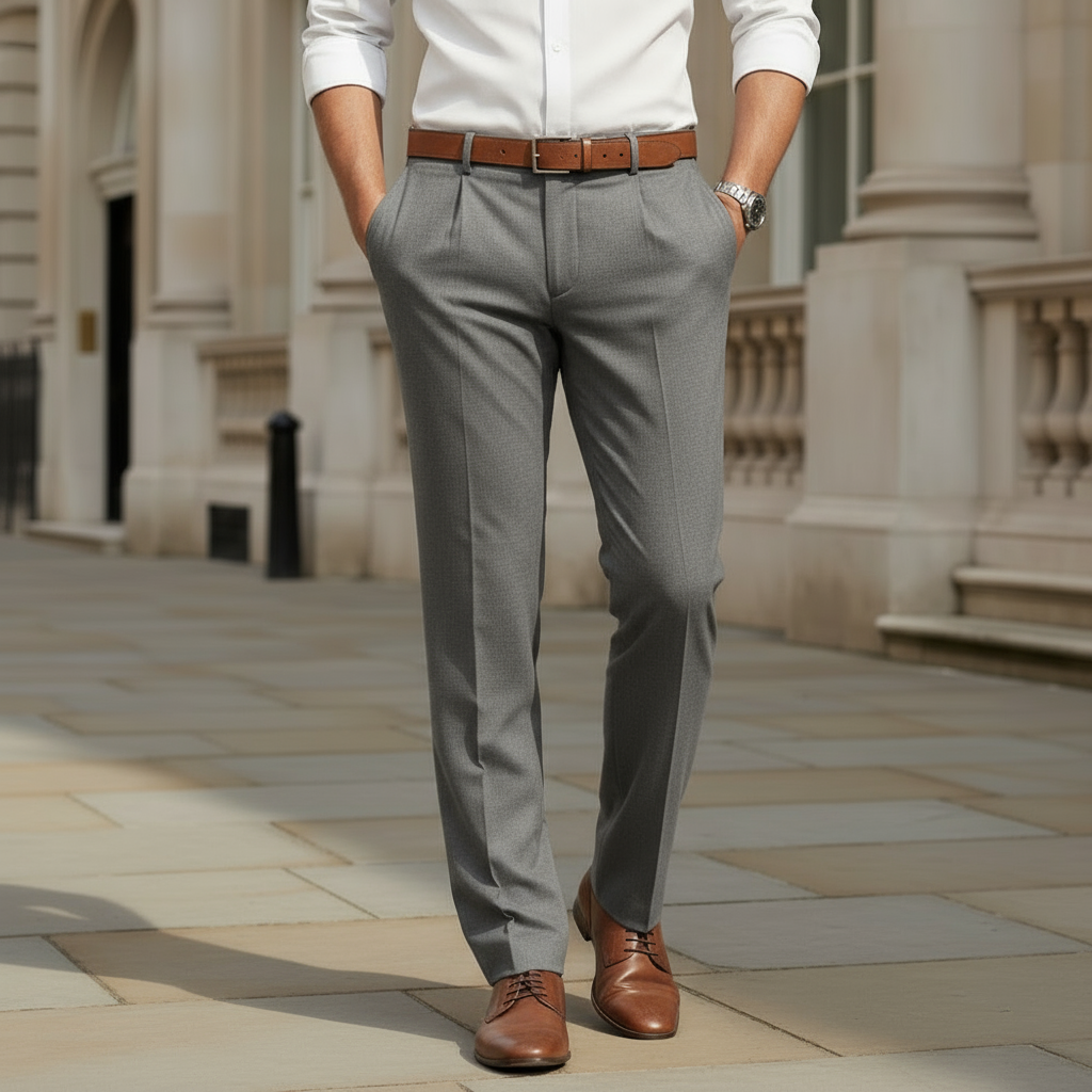 Men's Trousers | Modern Fit, Durable Fabric, Casual Business Look