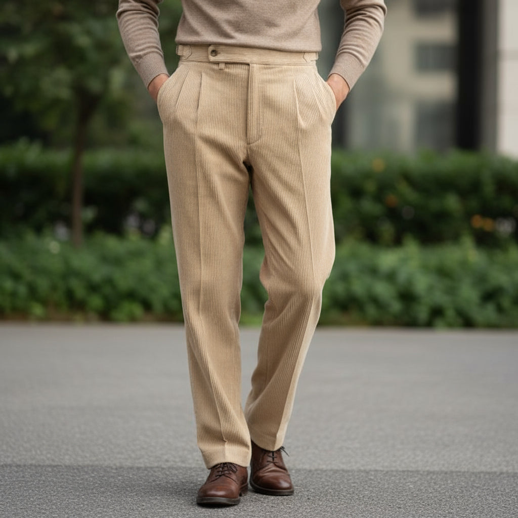 Men's Vintage Corduroy Trousers | Classic Fit