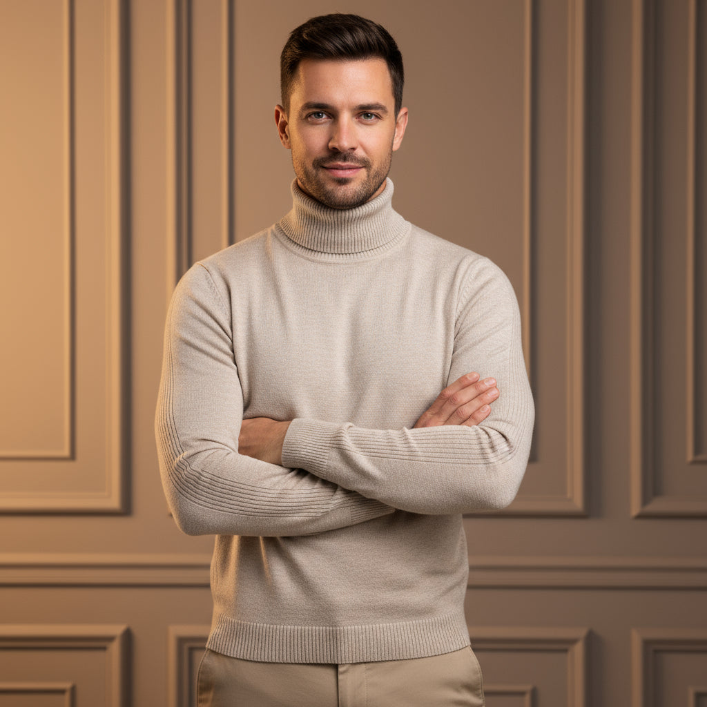 Men's Turtleneck Sweater | Cozy Fabric, Perfectly Comfortable Fit