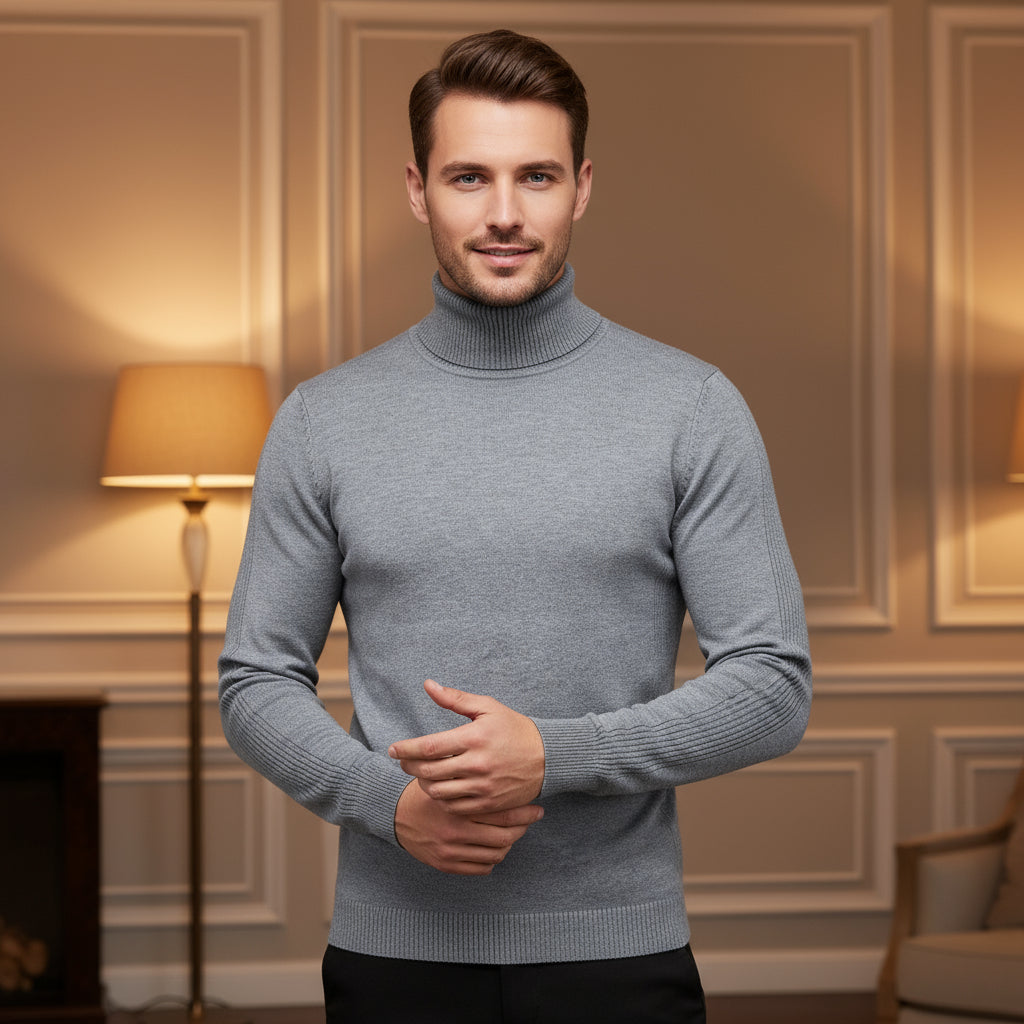 Men's Turtleneck Sweater | Cozy Fabric, Perfectly Comfortable Fit