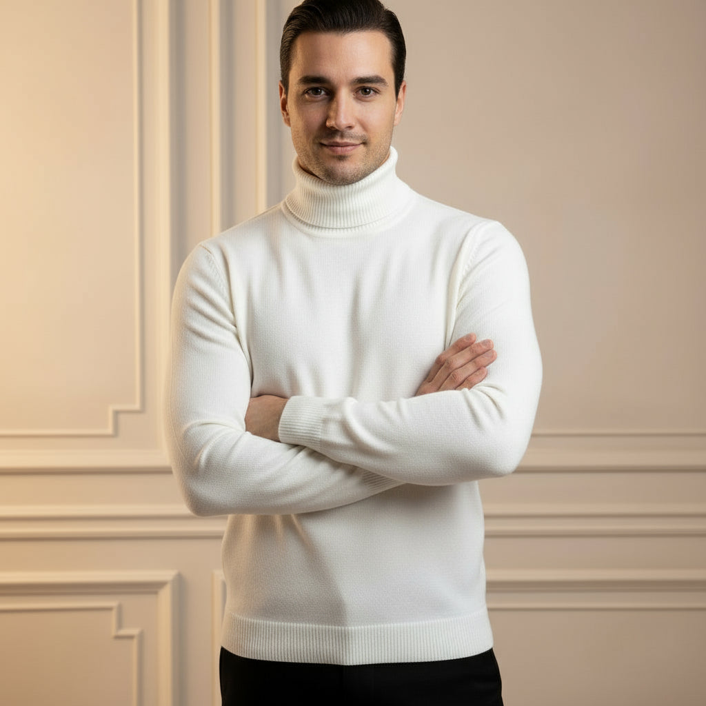 Men's Turtleneck Sweater | Cozy Fabric, Perfectly Comfortable Fit