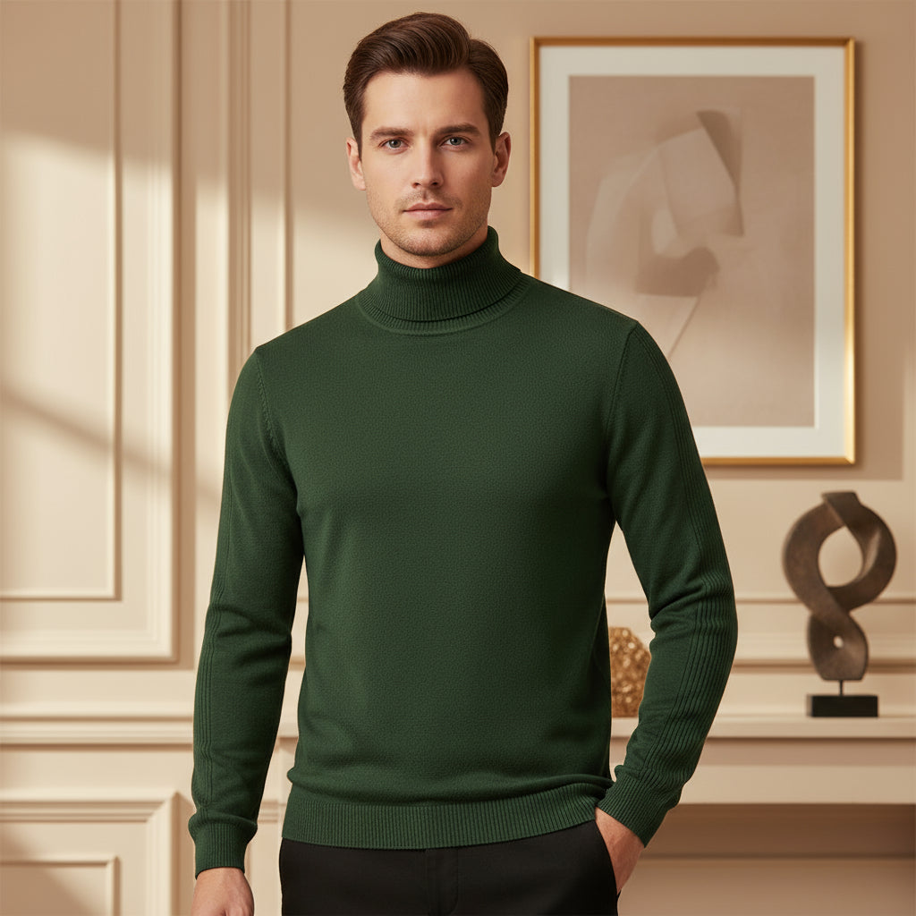 Men's Turtleneck Sweater | Cozy Fabric, Perfectly Comfortable Fit