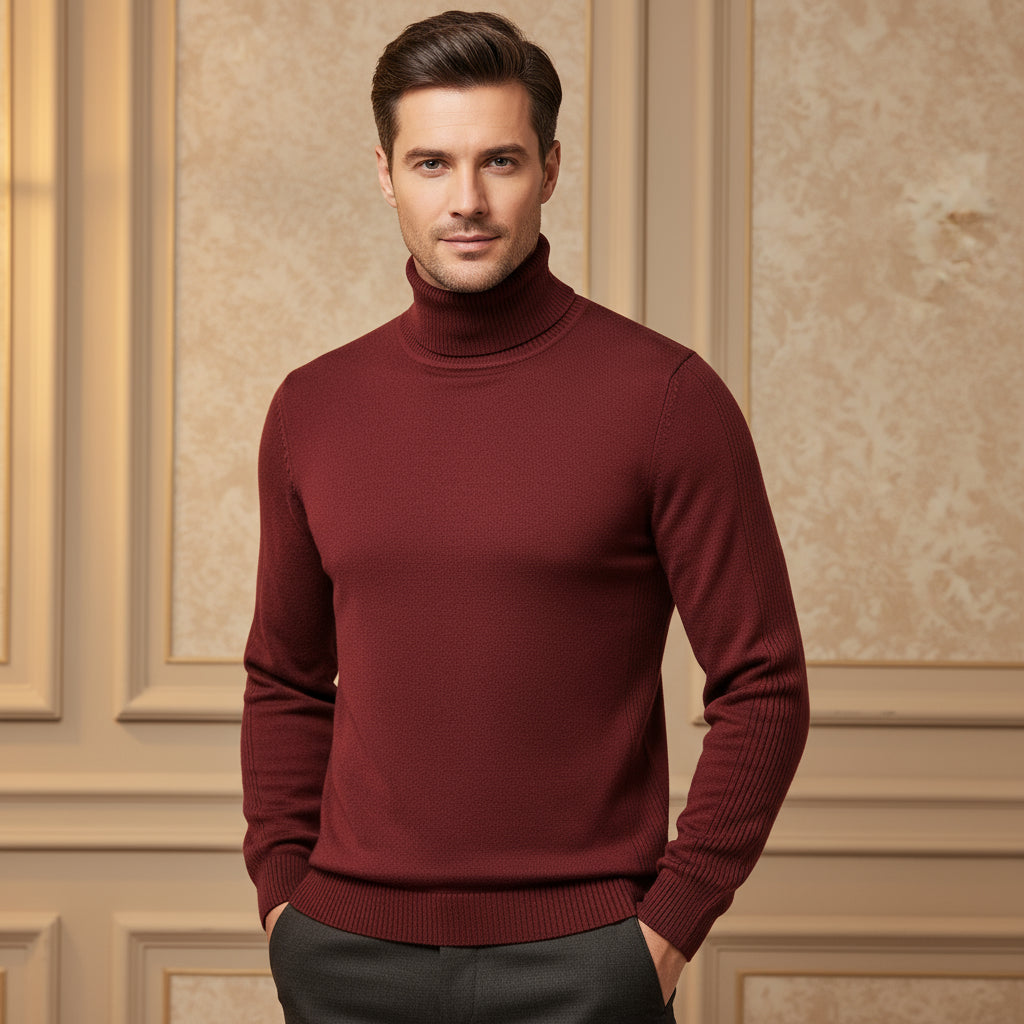 Men's Turtleneck Sweater | Cozy Fabric, Perfectly Comfortable Fit