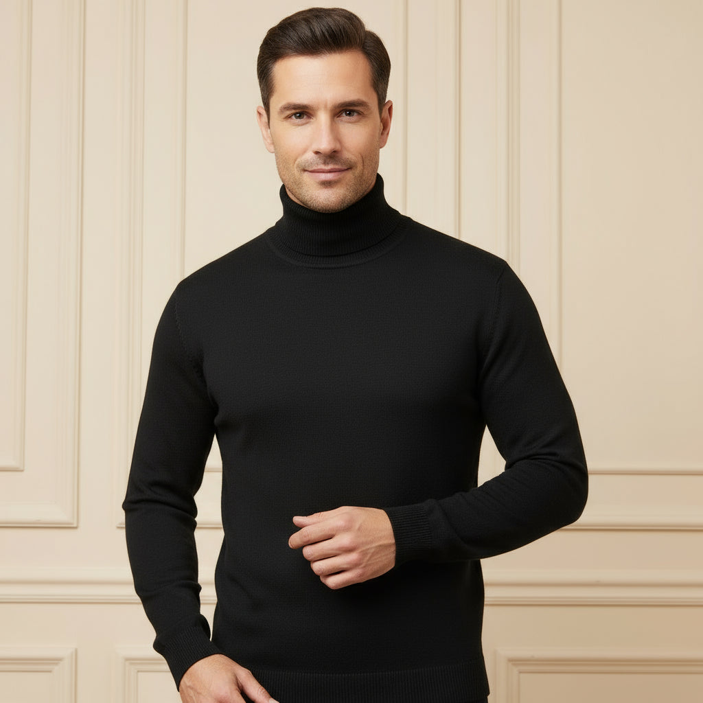 Men's Turtleneck Sweater | Cozy Fabric, Perfectly Comfortable Fit