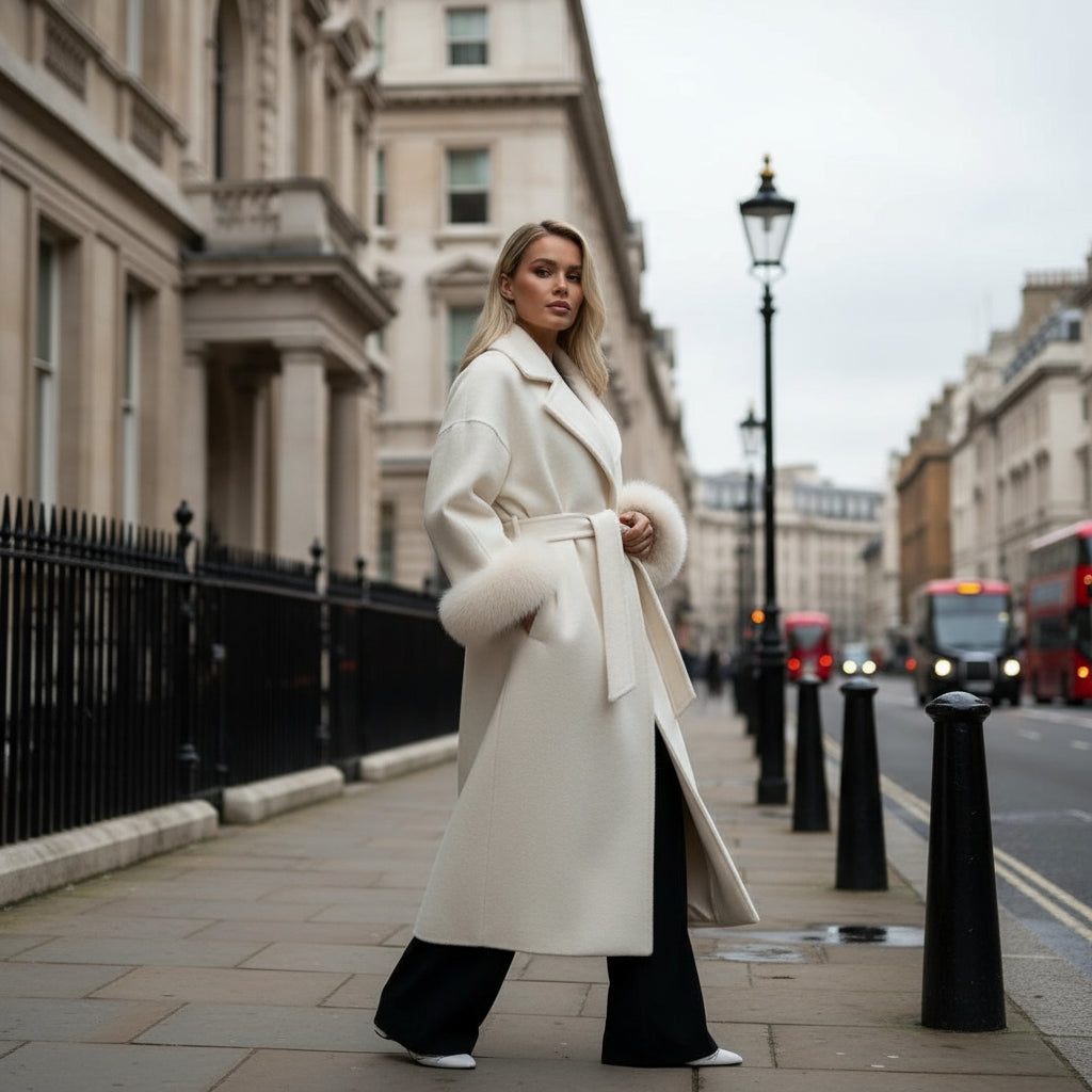 Women's Winter Coat | Oversized Faux Fur Design