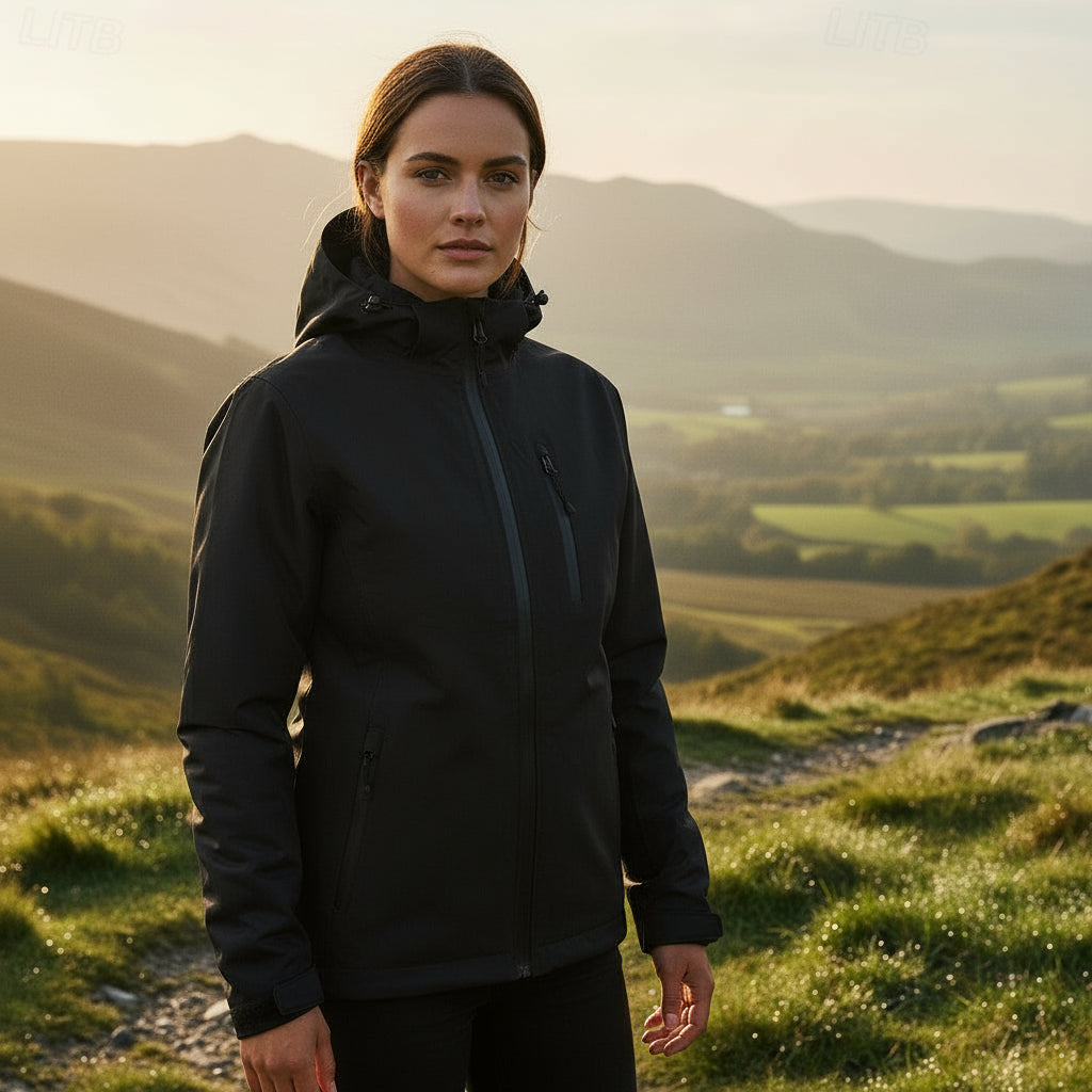 Women's Jacket | Waterproof with Fleece Lining & Adjustable Fit