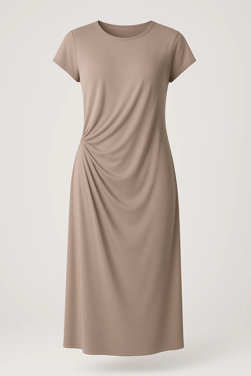 Lena - Draped Midi Dress